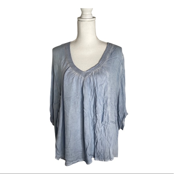 Free People Catch Me If You Can Flowy Top Blouse XS - Picture 8 of 16